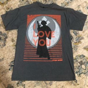 Disney Parks Star Wars Princess Leia Tee Size M